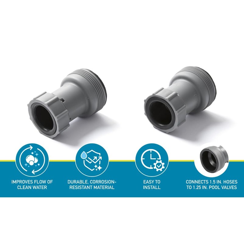 Bestway Flowclear Above Ground Filter Pump Pool Hose Adapter |