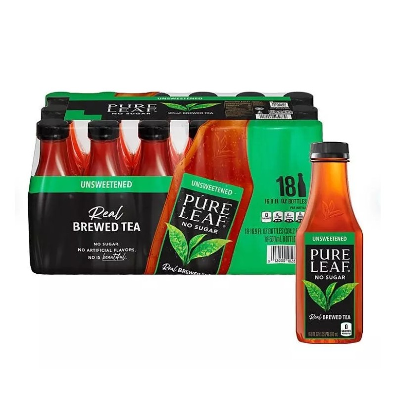 Pure Leaf Real Brewed Tea Unsweetened Black Tea (16.9 fl.