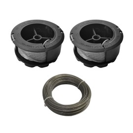YWNYT Bosch F016800570 Replacement Trimmer Spool, 1.6mm x 6M Strimmer Spool Line for Bosch Universal GrassCut 18 18-26 18-260 Grass Trimmer (2+1)