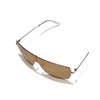HAWKERS Unisex Eclipsa Sunglasses Metal Beige One Size, Metal Beige