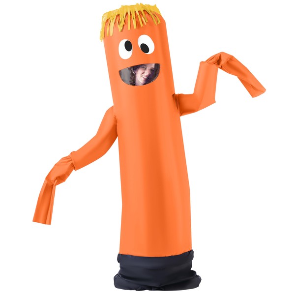 Spooktacular Creations Inflatable Costumes for Adult Air Dancer Orange Tube