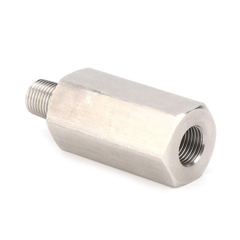 Turbo Adapter, Hydraulic Sensor Tee 1/8" NPT Turbo Oil Feed