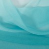 DWCN Teal Ombre Sheer Curtains - Faux Linen Gradient Semi