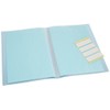 Nakabayashi Calligraphy Holder, Half Paper Form, 20 Pockets, Holds 40