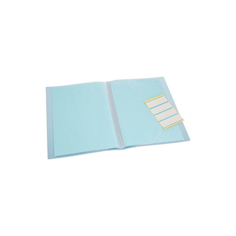 Nakabayashi Calligraphy Holder, Half Paper Form, 20 Pockets, Holds 40