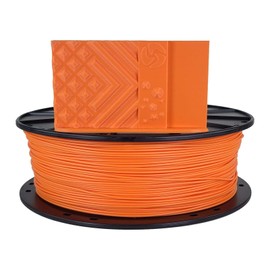 3D-Fuel Standard PLA+ Filament for 3D Printing, Made in The USA, 3D Printer Filament, Dimensional Accuracy +/- 0.02 mm, 1.75 mm, 4 kg Spool, Tangerine Orange