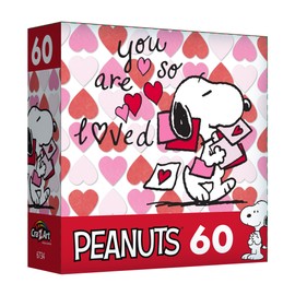 RoseArt - Peanuts - You are So Loved - 100 Piece Jigsaw Puzzle for Kids and Adults