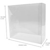 WICAREYO 10PCS Protector Case Clear Protective Box Display Box Plastic
