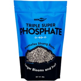 TRIPLE SUPER PHOSPHATE FERTILIZER 0-46-0 | phosphorus fertilizer for gardens, lawns, indoor and outdoor plants | ROCK PHOSPHATE PLANT FOOD FERTILIZER FOR ORCHIDS, WISTERIA, CACTUS AND ALL OTHER PLANTS