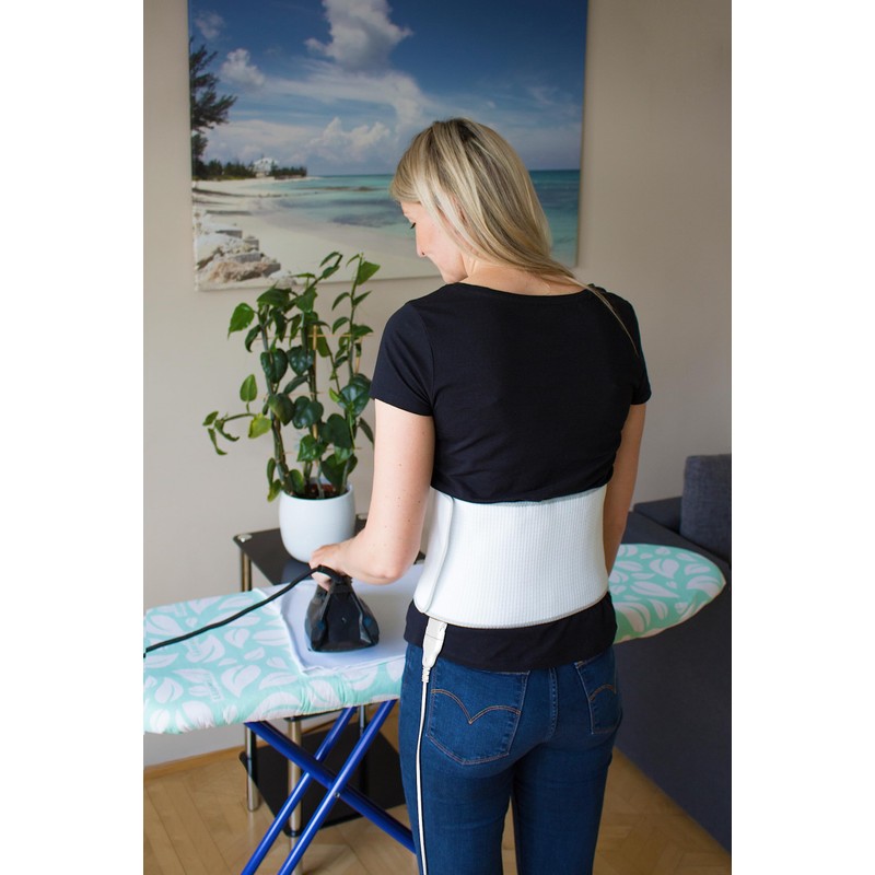 Hydas Back Brace with Warmth, Heated Back Support Belt for