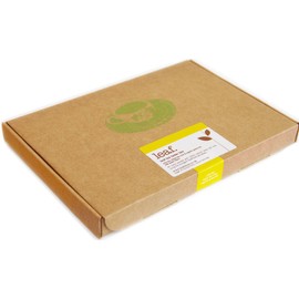 Leaf tea taster box with paper filters/tea gifts (chai tea/black tea with rose/organic green tea)