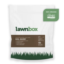 Lawnbox Soil Saver 100% Organic Gypsum and Humic Acid Soil Amendment 15 lb Bag Covers 2,500 sq ft