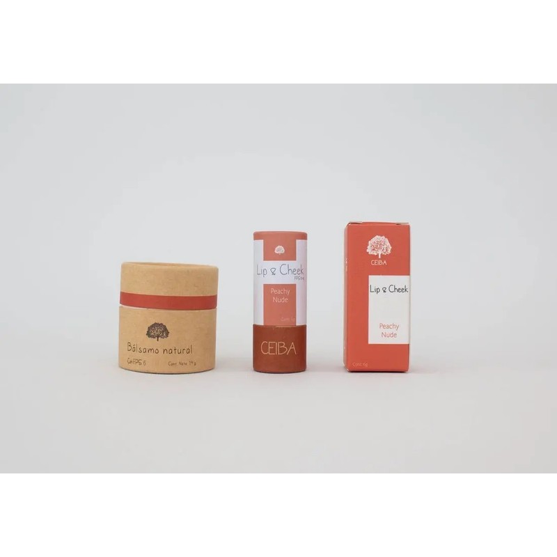 Bálsamo Lip Cheek Multiusos Vegano Ceiba