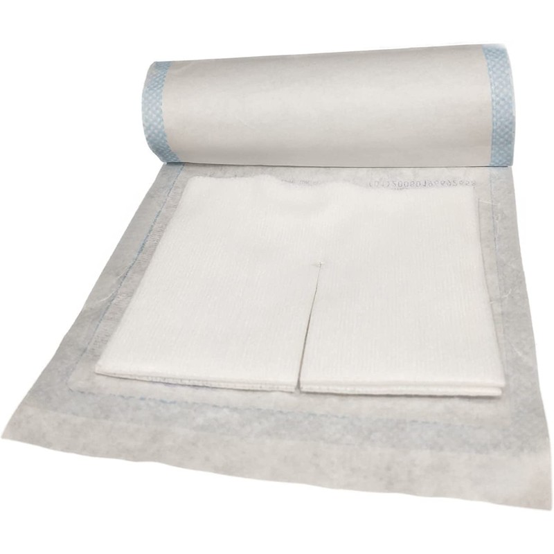 Vakly Split Drain Sponge Gauze 2x2 Sterile 6 Ply Pads