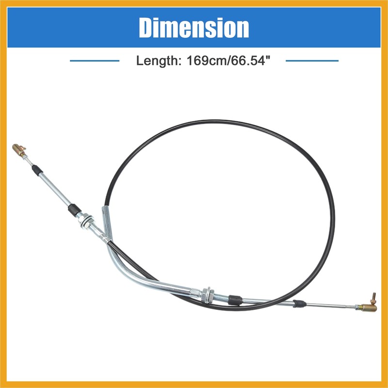 Partuto Auto Gear Shift Cable Transmission Shifter Cable Replace Fit