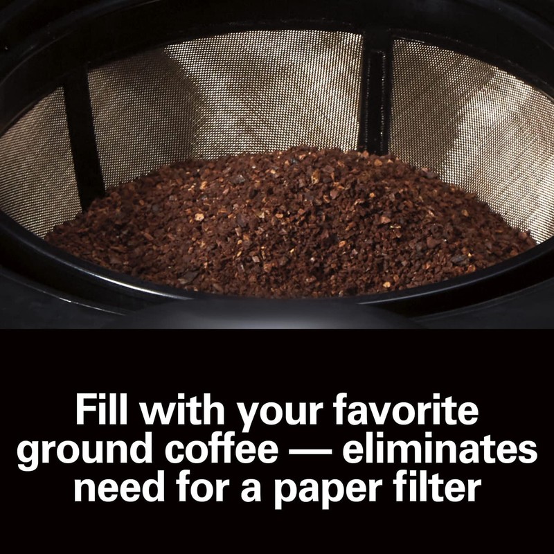 CAFE BREW COLLECTION Reusable 8-12 Cup Basket Coffee Filter Fits