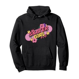 Skateboarding Design For Girls Women Skateboard Skateboarder Pullover Hoodie