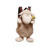 Euro Souvenirs Plush Sheep Plush Backpack 33 cm with Adjustable