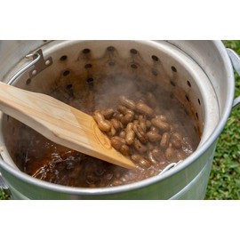 King Kooker 5012A Package Boiling and Steaming, Silver, Balck