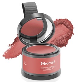 Root Touch Up Instantly Cover Gray Hairline and Hair Loss - Hair Fibers Powder for Thinning Hair for Women and Men (Red Brown)