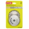 Ryobi RAKMMS02K Multi Material Saw Blades (2 Piece) Silver