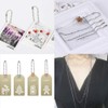 Beaded Pull Chain Extension, BetterJonny 3.2mm Diameter Silver Stainless Steel
