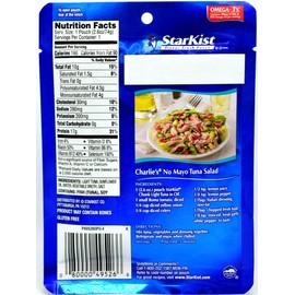 Starkist Chunk Light Tuna In Sunflower Oil, 2.6-Ounce Pouch (Pack of 25)