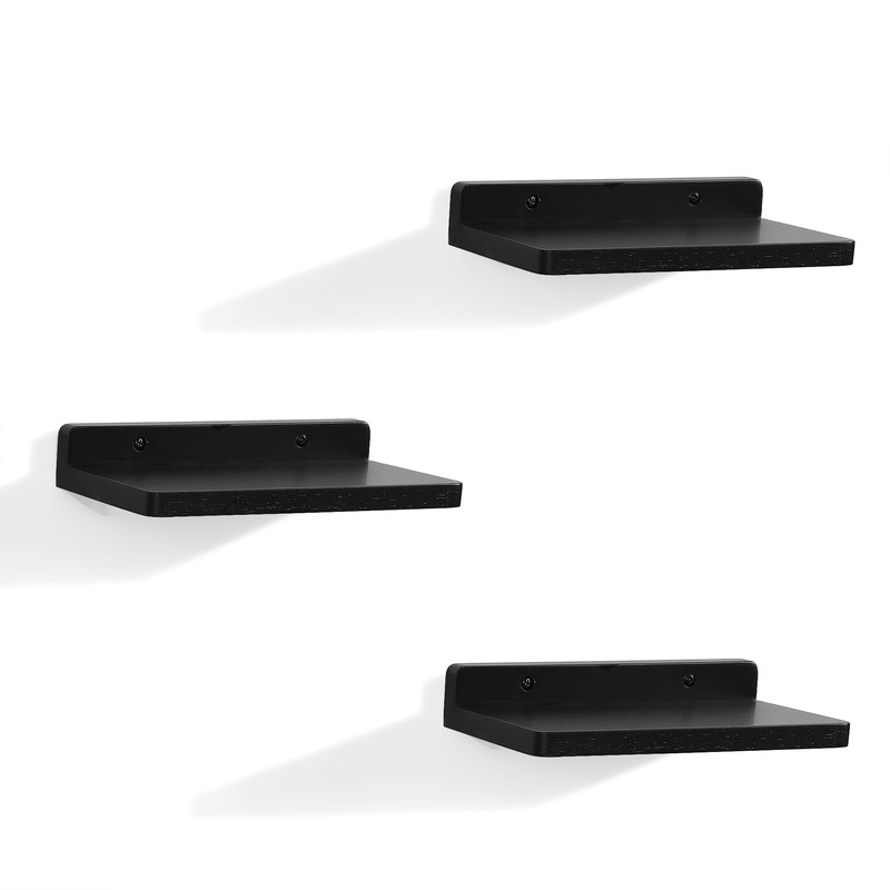 NIUBEST Small Floating Shelf,5 x 8.5 Inch,Set of 3 Small