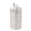 Widdop Bambino Silver Plated Two Stacking Keepsake Boxes with Beautiful