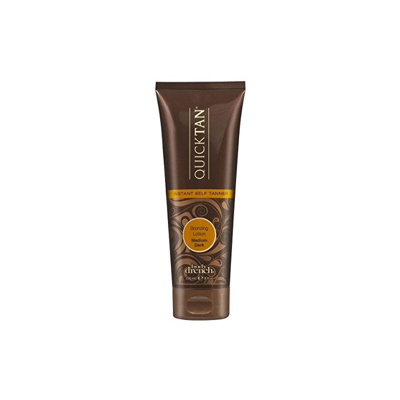 Body Drench Quick Tan Instant Self Tanner Bronzing Lotion Medium