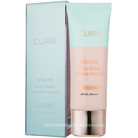 Lasence Loe Cure Realloe Water Splash Calming Tone-Up Sunscreen 40g / 라센스 로에 큐어 리알로에 워터 스플래쉬 카밍 톤업 선크림 40g