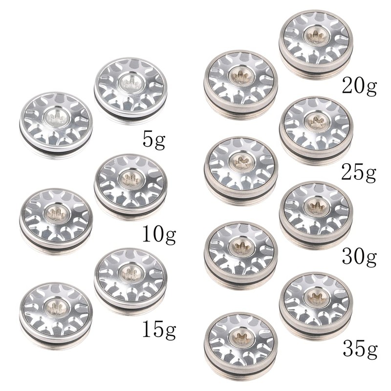 NA 2pcs Silver Golf Weights for Odyssey Stroke Lab, O-Works,