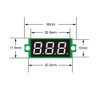LED Display Digital Thermometer Module, 0.28 Inch DC 4V-28V Digital