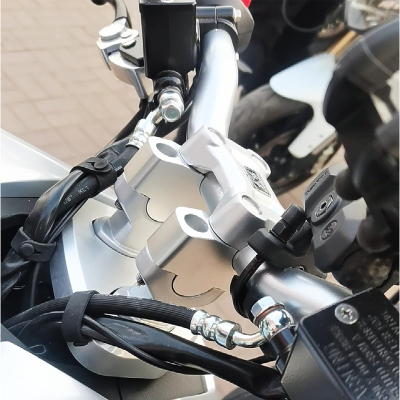 LEDISHUN Motorcycle Handlebar Handle Bar Riser Heighten (for Triumph Vehicle)