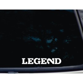 Lege2d - 8" x 1 1/4" die Cut Vinyl Decal for Windows, Cars, Trucks, Tool Boxes, laptops, MacBook - virtually Any Hard, Smooth Surface. NOT Printed!