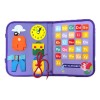 Tablero Portafolio Montessori Sensorial Maletin Educativo
