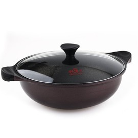Queen Sense all-purpose cooking pan &amp; wok (IH) 36cm induction combined use / 퀸센스 만능요리팬&웍(IH) 36cm 인덕션겸용