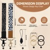SMLBJUTE 2 Pack Wrist Lanyard for Keys, Keychain Wristlet, Wrist