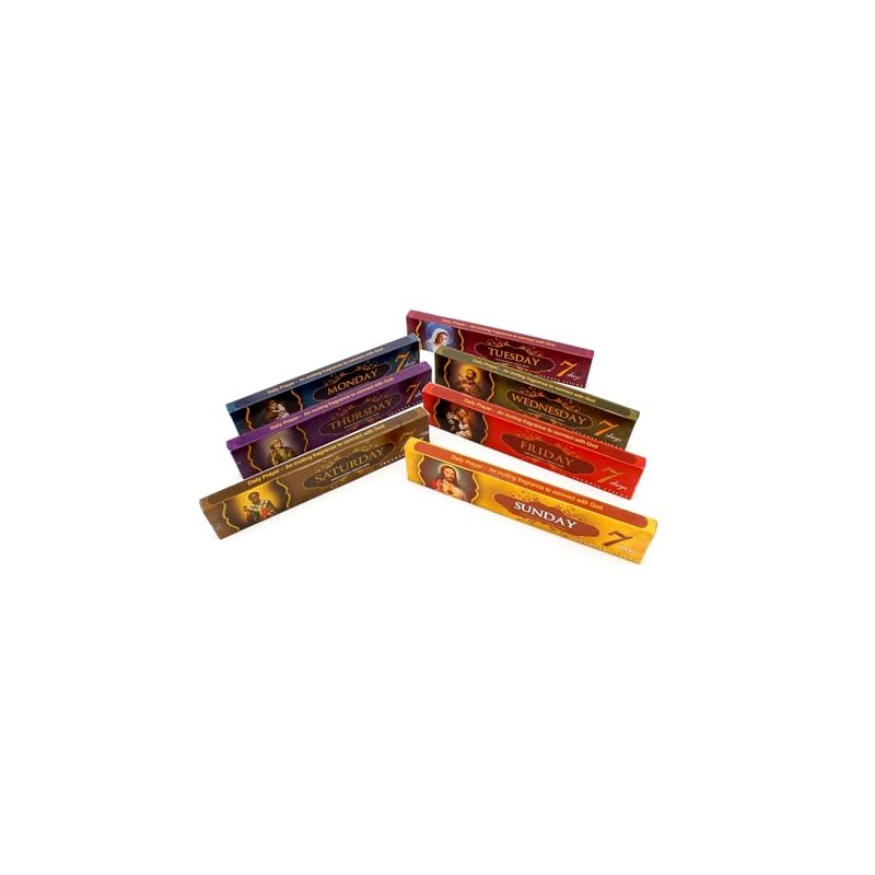 Luxflair Daily Prayer Incense Stick Set - Heavenly Fragrances with