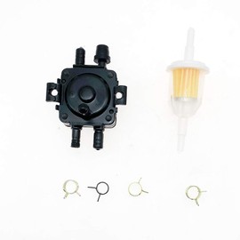 Bomba de combustible al aspiradora compatible con Commins Onan Generaror Soldador Reemplaza AM107870 149-1982 149-1544 149-2187 149-2187-01 piezas de cortacésped