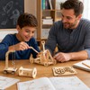 DIY Wooden STEM Science Model Kit – Hands-On Educational Assembly