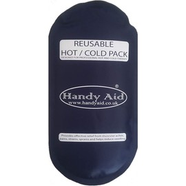 Handy Aid Reusable Hot Cold Heat Ice Gel Pack Large for Muscle ache Back Pain with Non Woven Cover