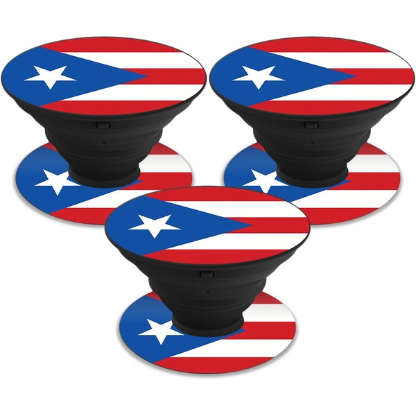 MightySkins Skin Compatible with PopSocket PopSocket - Puerto Rican Flag | Protective, Durable, and Unique Vinyl Decal wrap Cover | Easy to Apply, Remove, and Change Styles | Made in The USA