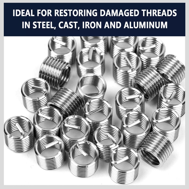 Unbranded 131Pc Professional Helicoil Thread/Rethrea