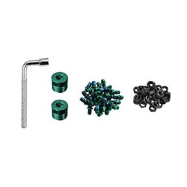 Funn Pedal Pins Studs for Black Magic Pedals (Green)