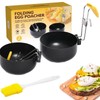 Pack of 2 Poached Eggs, Egg Poacher, Poached Egg Shape