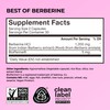 HUM Best of Berberine Supplement 1200mg, Pure Potency for Metabolic