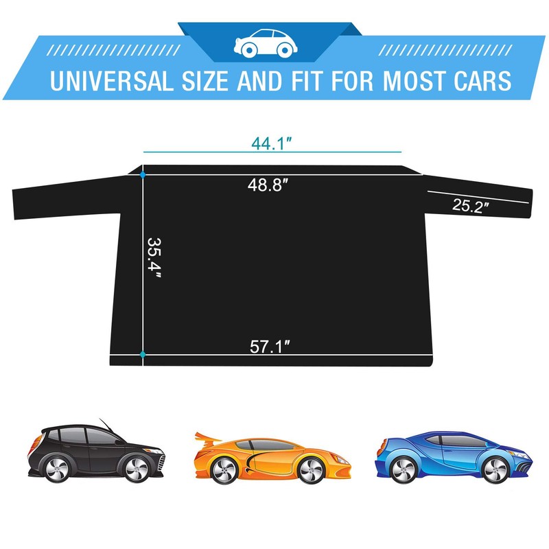 ALTITACO Car Rear Windshield Snow Cover, Rear Windscreen Snow Ice