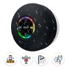 Bocina Bluetooth Contra Agua Baño Regadera Recargable Segura Color Negro