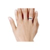 Les Poulettes Jewels - White Ceramic 3mm Ring - taille